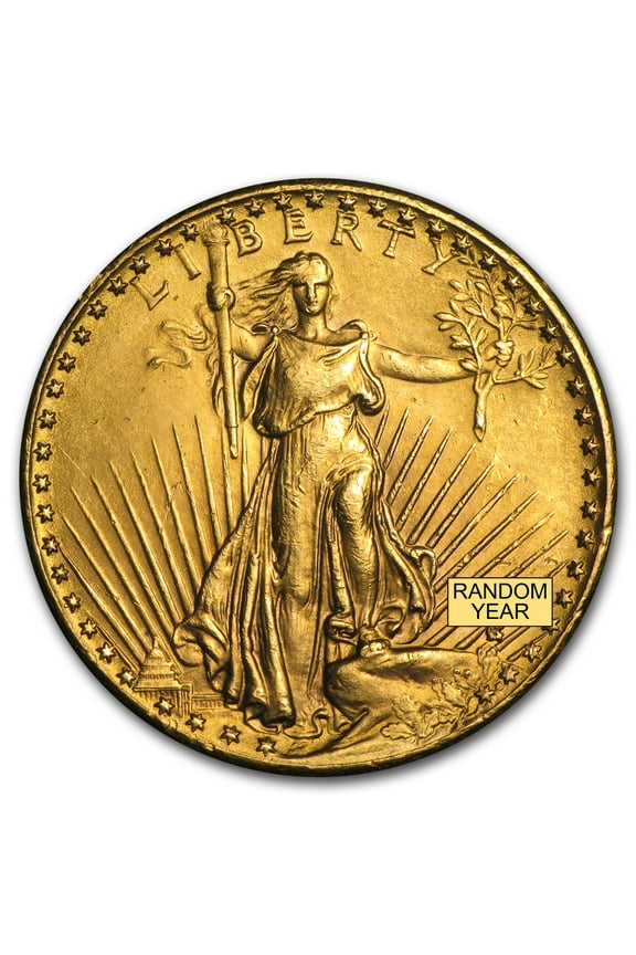 $20 St Gaudens Gold Double Eagle (Cleaned)