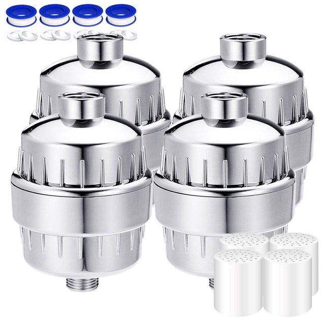 20Stage Shower Head Filter Replace Purifier with Filter for Hard Water