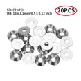 20×Stainless Cone Cup Head Screws Gasket Conical Washer Shim