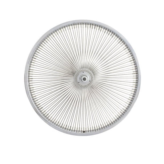 20" Steel Front Wheel 144 Spoke Chrome