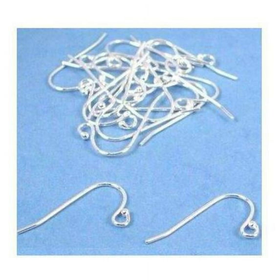 20 Sterling Silver Shepherd Hook Earrings 21 Gauge