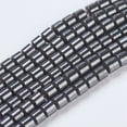 thumbnail image 1 of 20 Strand Hematite Beads with Magnetic Column Black 3x3mm Hole: 0.6mm about 122pcs/strand 15.5~16 inch(38~40cm), 1 of 3