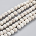 thumbnail image 1 of 20 Strand Magnesite Beads Strands Round 5.5~6mm Hole: 1.4mm about 78~81pcs/strand 16 inch, 1 of 3