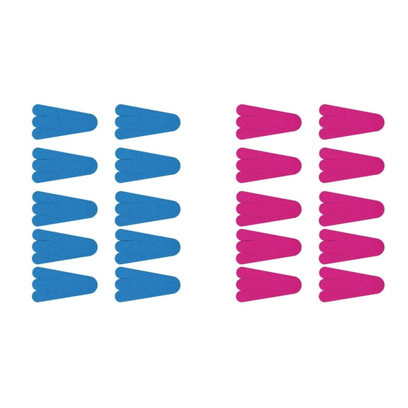 20 Strips Kinesiology Tape, Cotton Elastic Athletic Tape, Hypoallergenic and Waterproof K Tape for Muscle Pain Relief and Joint Support