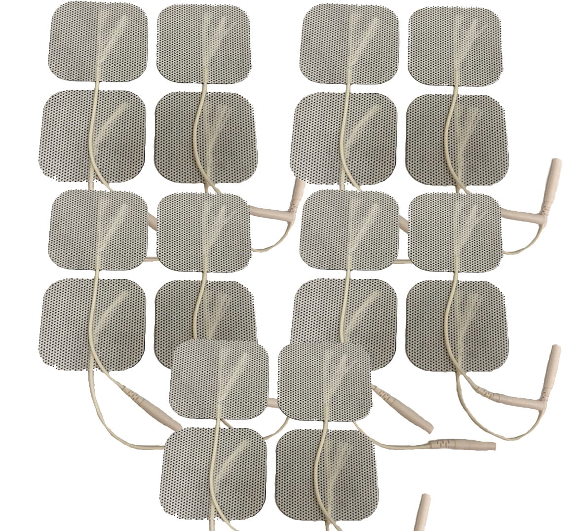 Electrode Pads, 20PCS, 2”x2”, Unit Replacement Pads for