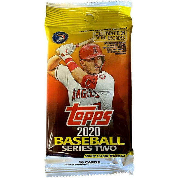 20 TOPPS SERIES 2 BASEBALL PACK