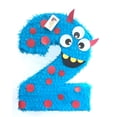 thumbnail image 1 of 20'' Tall Number Two Piñata Monster Theme, 1 of 1