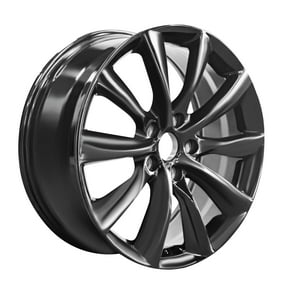 20" Tesla Style Black Alloy Wheel Rim Fits Model Y/3 5x114.3mm, 4PC