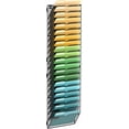 thumbnail image 1 of 20-Tier Wall File Organizer Mesh Office Mail Holder, Hanging Wall Organizer Magazine Rack for Office Assembly Needed, Black, 1 of 7
