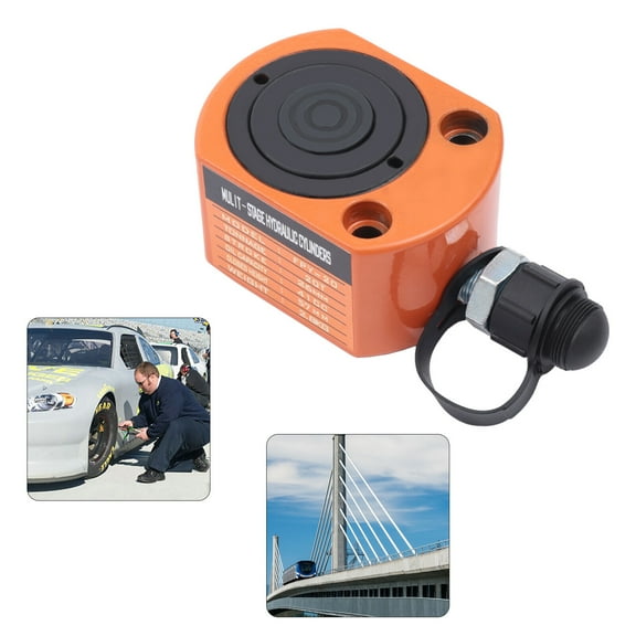 20 Ton Hydraulic Portable Ram Lifting Cylinder Stroke Porta Power Jack Tool