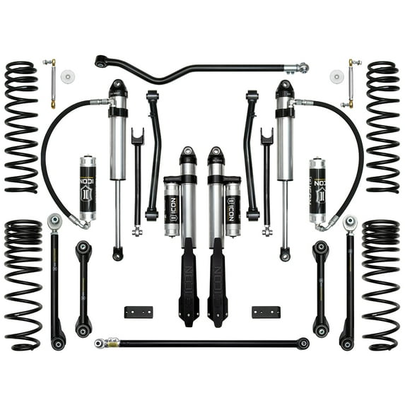 20-UP JEEP GLADIATOR 2.5" STAGE 7 SUSPENSION SYSTEM (TUBULAR) Fits select: 2020 JEEP GLADIATOR SPORT