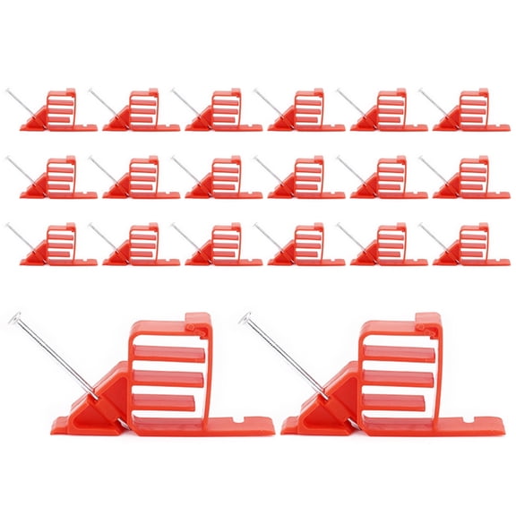 20 Unit Cable Management Clip Wire Holders Wire Loader set Easy Installation for Home Organization