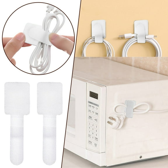 20 Velcro Storage Wire Storage Fixed Strap Self Adhesive Artifact Wire Harness Cable Organizer Home Textile Storage