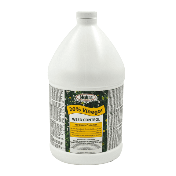 20% Vinegar Weed Control - 128 fl oz Jug by Medina