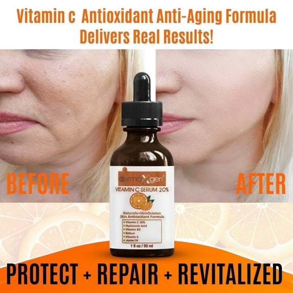 Pure Organic Vitamin C Facial Serum