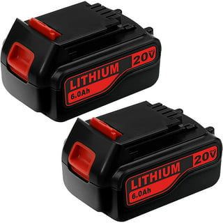 BatPower 2 PACK 20V 4.0Ah LBXR2020 Compact Battery Replacement for 20V  2.0Ah LBXR2020-OPE