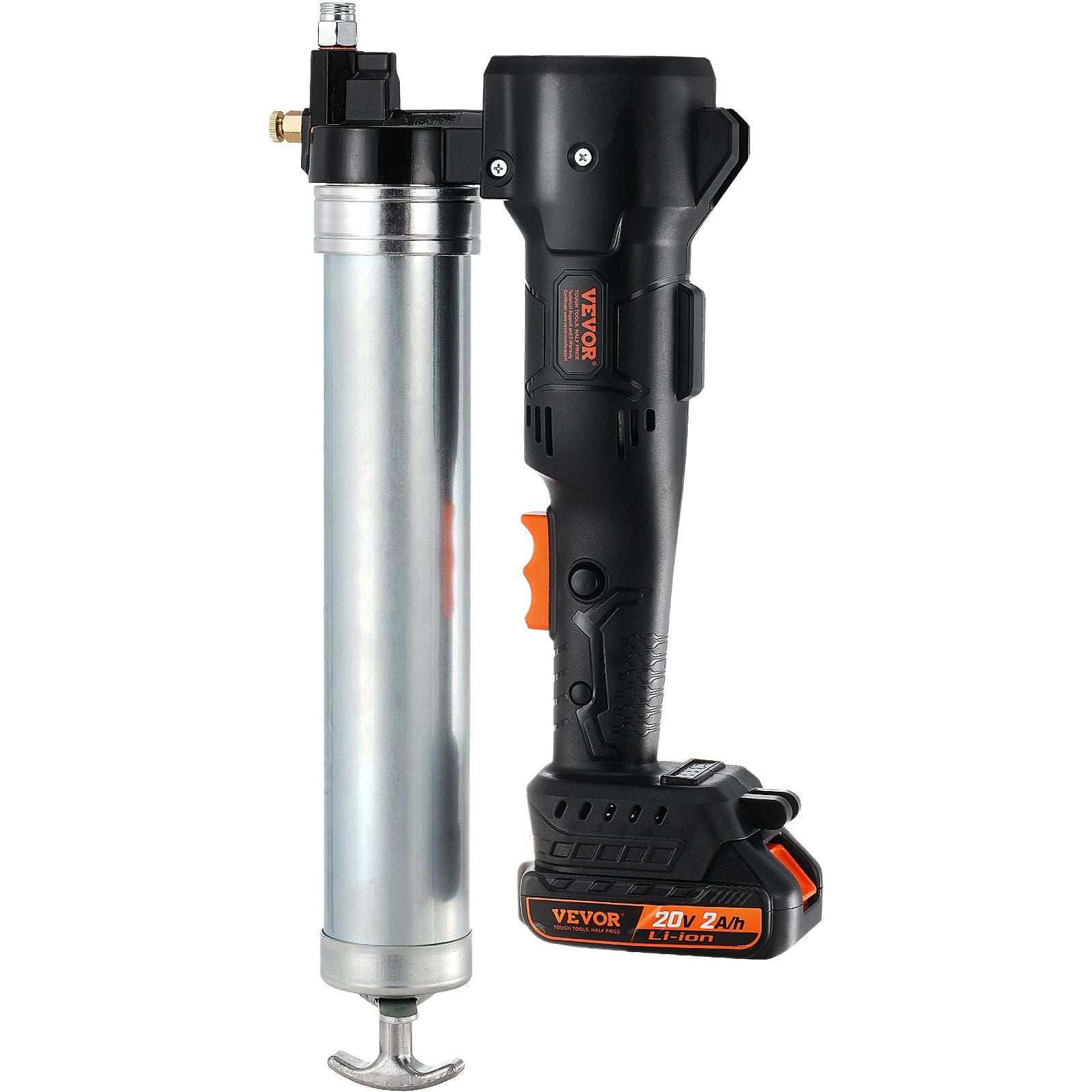 20-Volt Cordless Grease Gun, 10,000 PSI Max Pressure, 39-Inch Long Hose, Includes Battery, Charger and Carrying Case