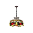 thumbnail image 1 of Meyda Tiffany - 175747 - Three Light Pendant - Fruit - Mahogany Bronze, 1 of 7