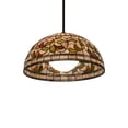 thumbnail image 1 of 20"W Tiffany Turning Leaf Pendant, 1 of 2