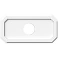 thumbnail image 1 of 20"W x 10"H x 4"ID x 7"C x 1"P Emerald Architectural Grade PVC Contemporary Ceiling Medallion, 1 of 11