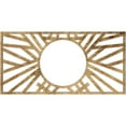 thumbnail image 1 of 20"W x 10"H x 7 3/8"ID x 1/2"P Hoover Architectural Grade PVC Pierced Ceiling Medallion, Antiqued Bronze, 1 of 10