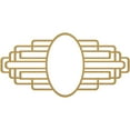 thumbnail image 1 of 20"W x 10"H x 9 1/2"IH x 5 1/2"IW x 1/2"P Elizabeth Architectural Grade PVC Pierced Ceiling Medallion, Gold, 1 of 10