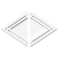 thumbnail image 1 of 20"W x 13 3/8"H x 1"ID x 7"C x 1"P Diamond Architectural Grade PVC Contemporary Ceiling Medallion, Two Piece, 1 of 11