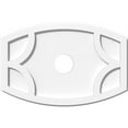 thumbnail image 1 of 20"W x 13 3/8"H x 3"ID x 10 3/4"C x 1"P Kailey Architectural Grade PVC Contemporary Ceiling Medallion, 1 of 11