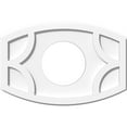 thumbnail image 1 of 20"W x 13 3/8"H x 7"ID x 10 3/4"C x 1"P Kailey Architectural Grade PVC Contemporary Ceiling Medallion, 1 of 11