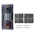 20 Way Blade Fuse Block 16 Circuit Fuse Holder Fuse DC SUB Panel with