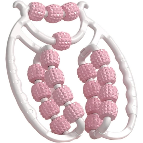 20-Wheel Deep Tissue Massage Roller - Cellulite & Muscle Relaxer for Legs, Thighs, Back | Professional Circular Massage Tool for Home Fitness, Muscle Recovery