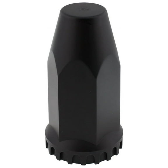(20) Wheel Lugnut Black Plastic 33mm Thread On Nut Covers Caps / 4"