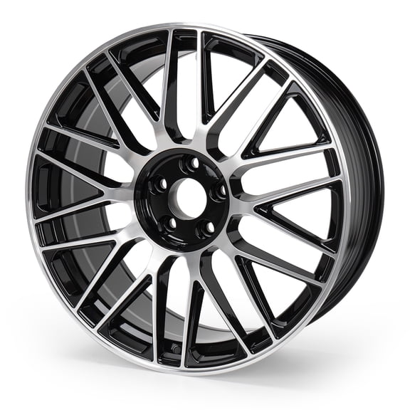 20" Wheel Rim 20x8.5-inch 5-Lug Black, for Mercedes Benz S-Class S560 S550, Replacement Alloy Rim