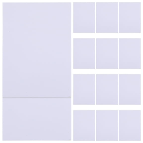 20 White Pre-Cut Picture Mats for Display & Artwork