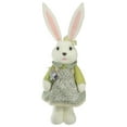 thumbnail image 1 of Northlight 20" White and Green Standing Girl Rabbit Easter Figure, 1 of 5