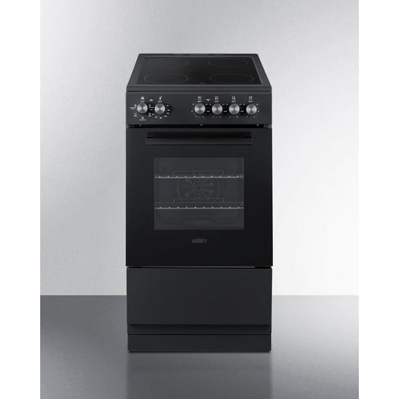 20" Wide Electric Smooth-Top Range