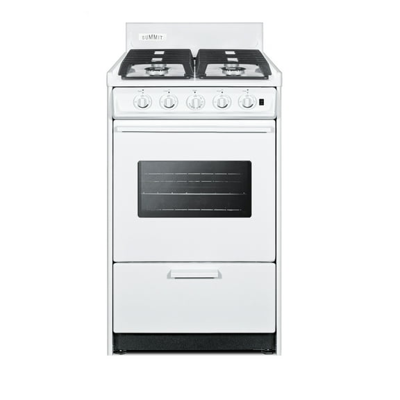 20" Wide Gas Range, Sealed Burners