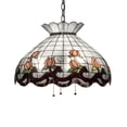 thumbnail image 1 of Meyda Lighting 20" Wide Roseborder Pendant, 1 of 7