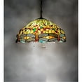 thumbnail image 1 of Meyda Lighting 20" Wide Tiffany Hanginghead Dragonfly Pendant, 1 of 6