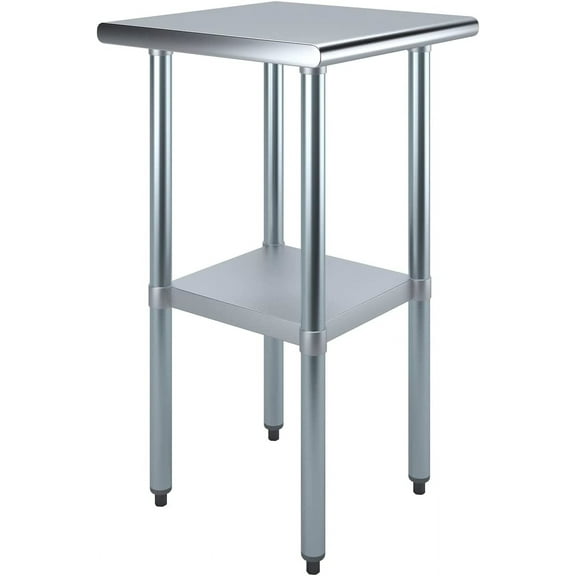 20" X 20" Stainless Steel Work Table | Metal Food Prep Table | NSF | for Home & Business