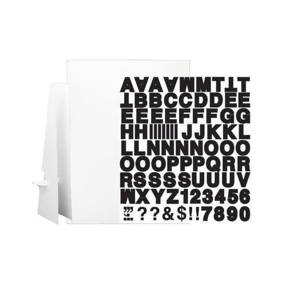 20 X 30 White Corrugated Project Sheet Sign Kit Pack Of 5 Bulk