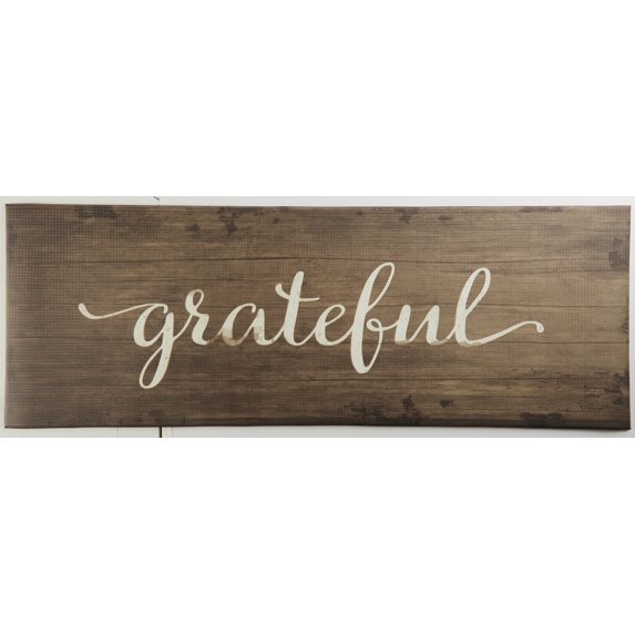 20" X 55" Anti-Fatigue Kitchen Runner Mat (Grateful)