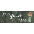 thumbnail image 1 of 20" X 55" Anti-Fatigue Kitchen Runner Mat (Love Grows Here), 1 of 7