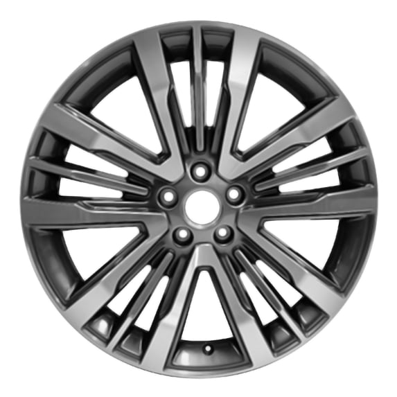 20 X 8.5 New Aluminum Alloy Wheel Replica, Machined And Charcoal, Fits 2016-2019 Ford Explorer