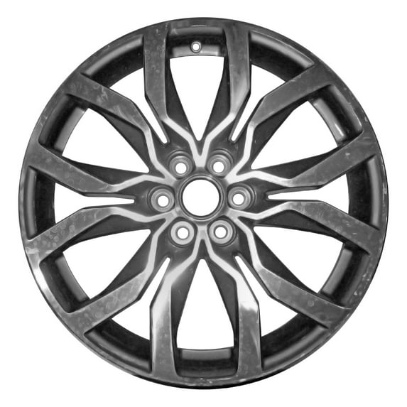 20 X 8 Reconditioned OEM Aluminum Alloy Wheel, Machined Dark Bluish Charcoal, Fits 2021-2021 Cadillac XT5