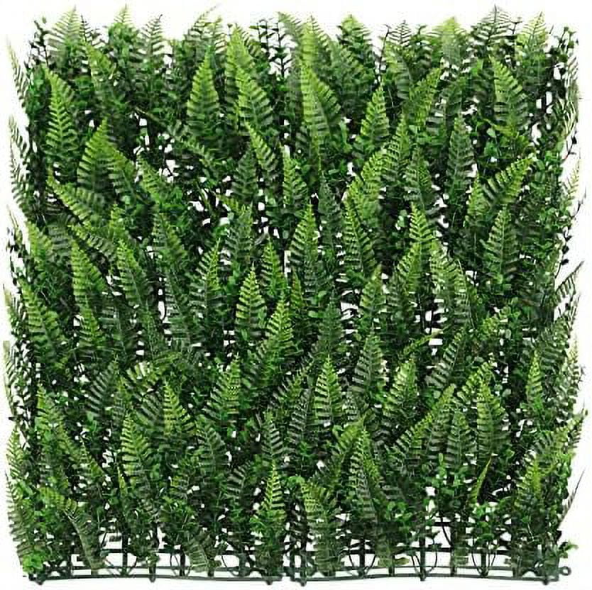 20"X20" Faux Privacy Fence Screen Artificial Boxwood Panels Topiary