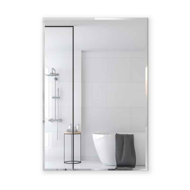 Cuttable PET Plastic Mirror Sheet Unbreakable Square Wall Mounted Mirror  Bathroom – the best products in the Joom Geek online store