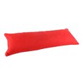 thumbnail image 1 of 20"X54"DOUBLE SIDE ZIPPER Microsuede Body Cover Pillowcase Red Vivid Colors, 1 of 1