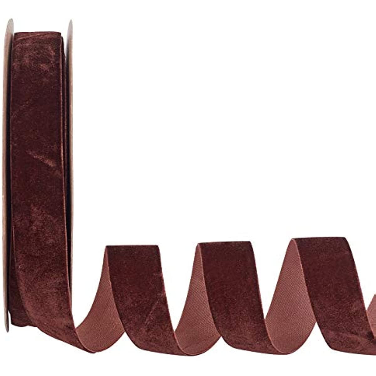 Walmart 1 Inch Velvet Satin Ribbon Roll, 20 Yards for Crafts, Gift ...