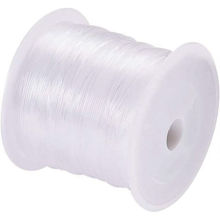 20 Yards Clear Invisible Craft Nylon Thread 0.6mm Monofilament